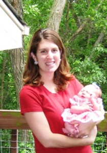 Jenni holding Kara